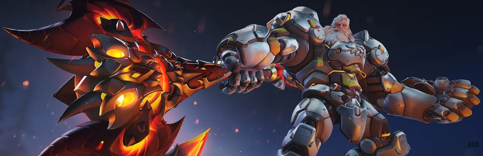 PS Plus Members Can Claim Free Overwatch Reinhardt Skin and Battle Pass Skips