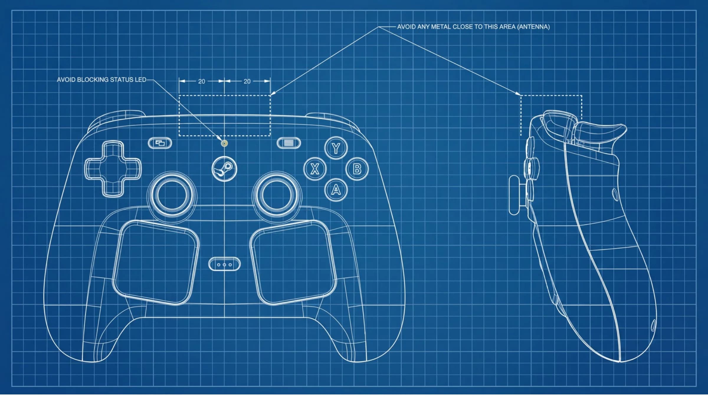 Valve releases Steam Controller CAD files for modders and accessory makers