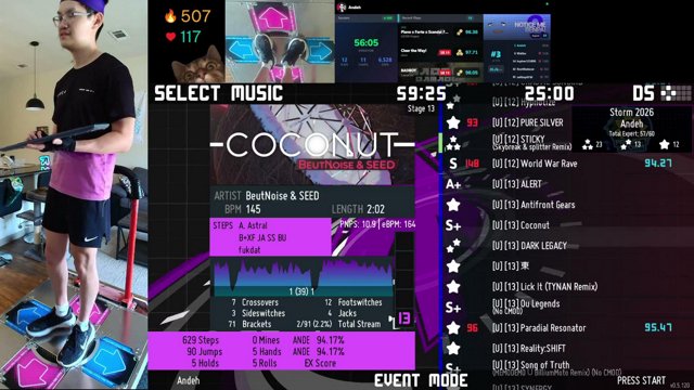 AndehDDR live stream