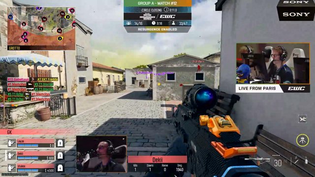 Call of Duty live stream