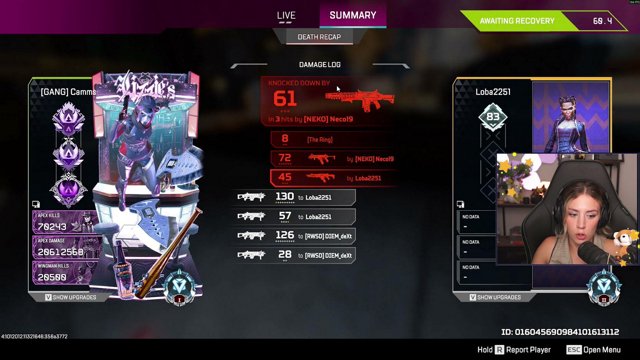 Camms live stream