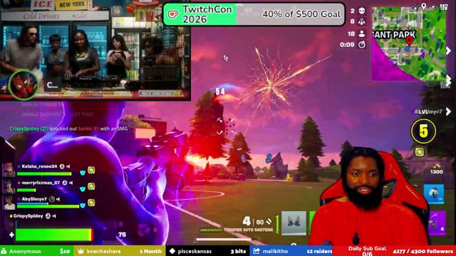 CrispySpidey live stream
