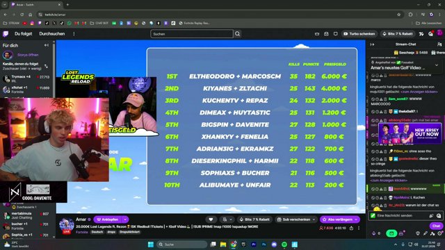 davenite live stream
