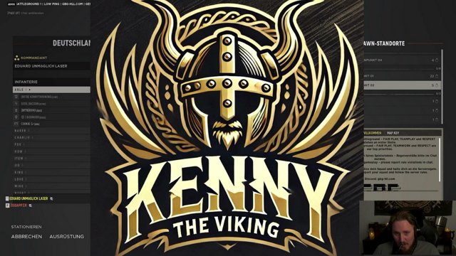 kennytheviking live stream