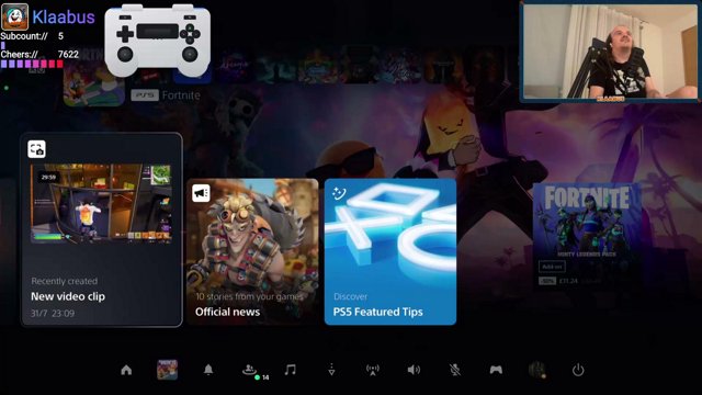 Klaabus live stream