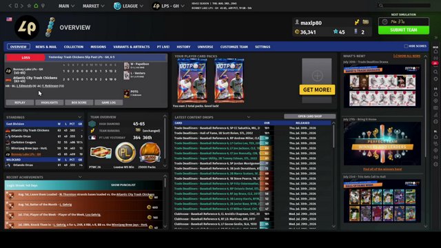 MaxLP80 live stream