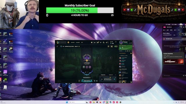 McDugals live stream