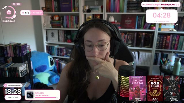 MiinichatBooks live stream