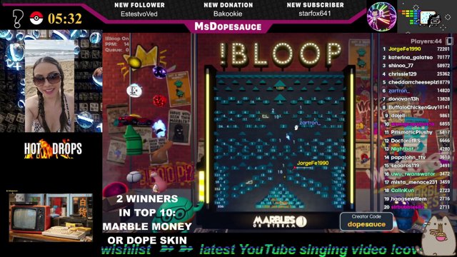 MsDopesauce live stream