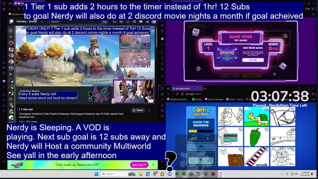 NerdyFamGayming live stream