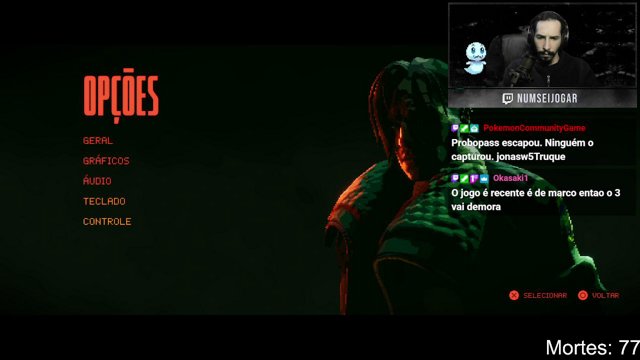 NumSeiJogar live stream