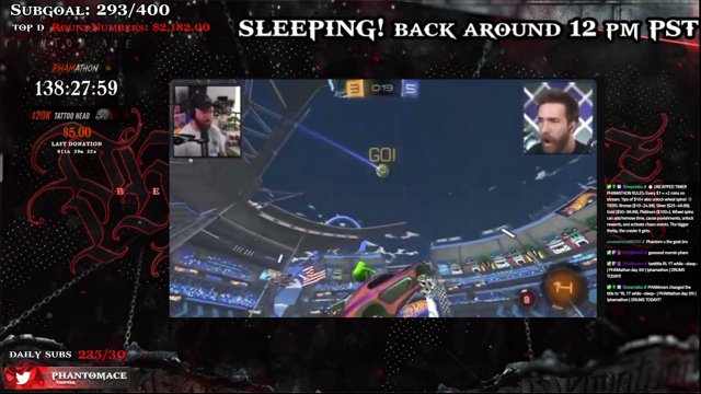 PhantomACE live stream