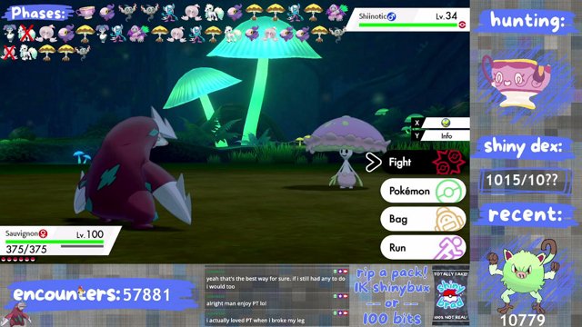 shinybrad live stream