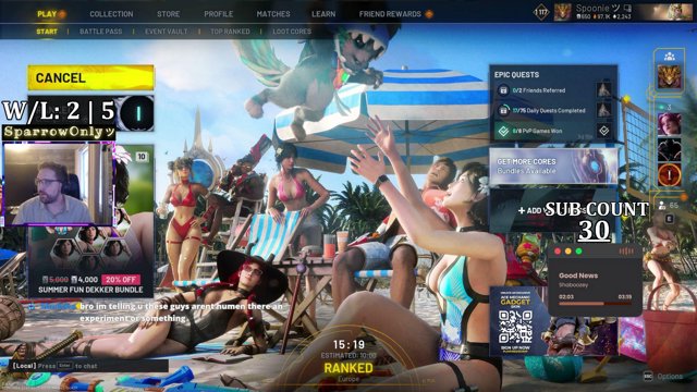 SparrowOnly live stream