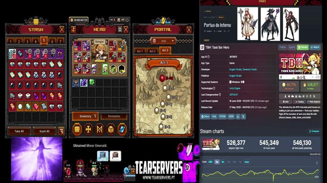 TeArServers live stream