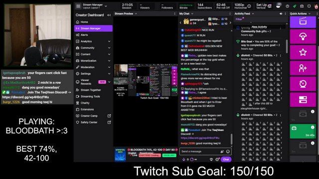 TeejVeen live stream