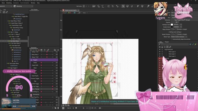 ThrushCreates live stream