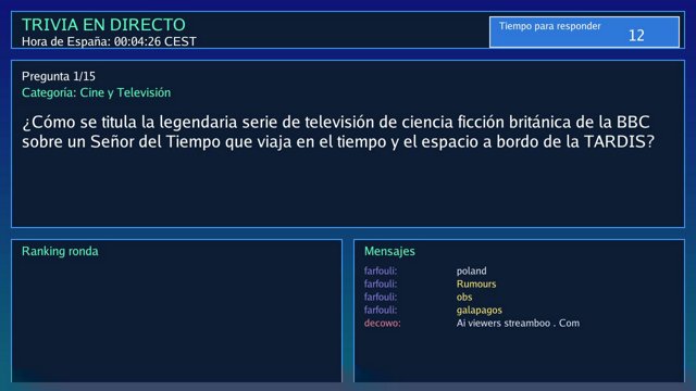 triviales live stream