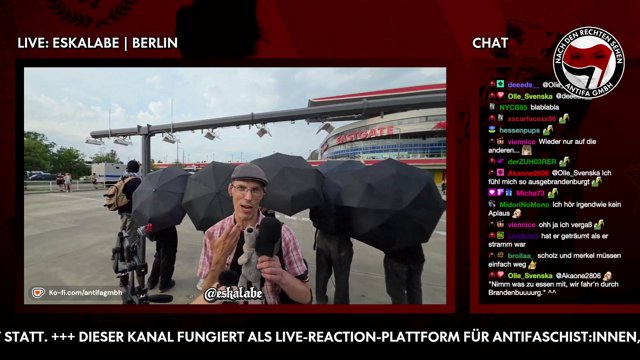 ANTIFA live stream
