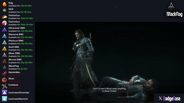 badgebase live stream