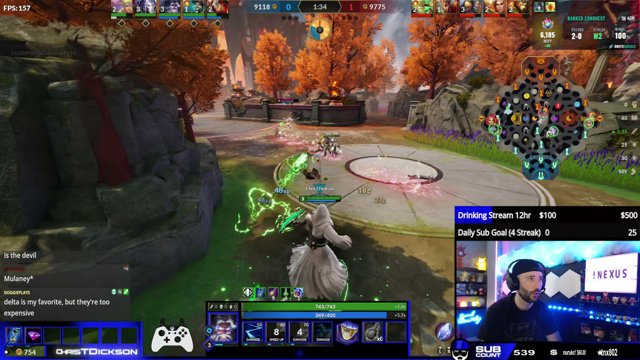 ChrisTDickson live stream