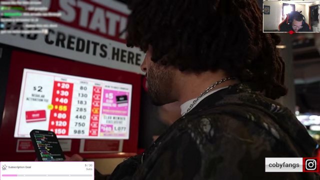 CobyFangs live stream