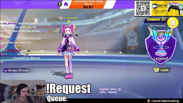 CrisHeroes live stream
