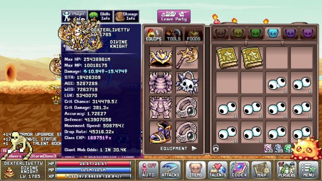 DexterLive live stream
