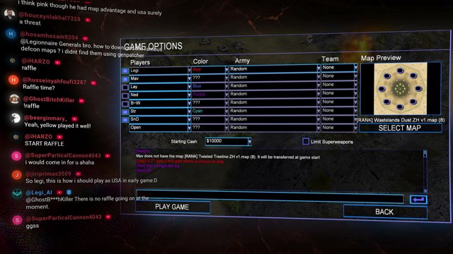 LegionnaireGenerals live stream