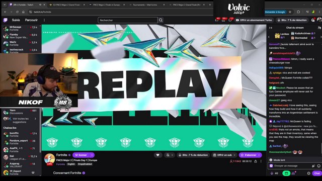 nikof live stream