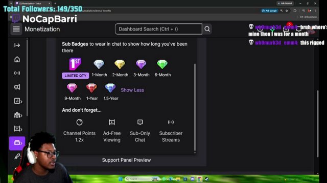 nocapbarri live stream