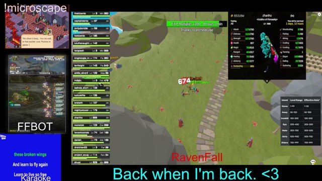 Oldbolt live stream