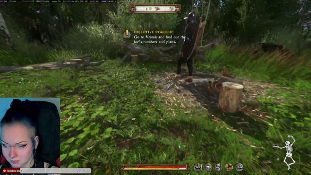 QueenOfSkeletons live stream