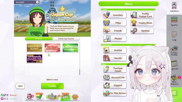 Shironekori live stream