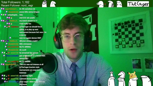 TheCager live stream