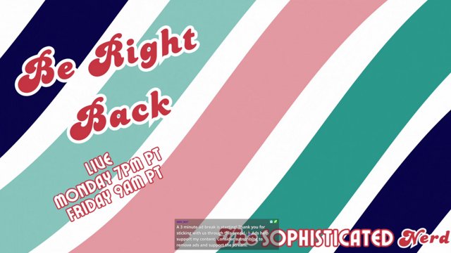 TheSophisticatedNerd live stream