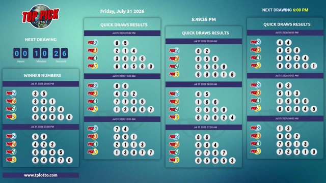 TopPickQuickDraw live stream