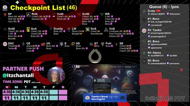 travelerschosenteam live stream