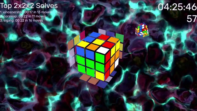 TwitchSolvesCube live stream