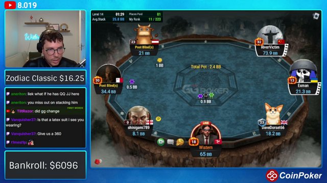 WisternJL live stream